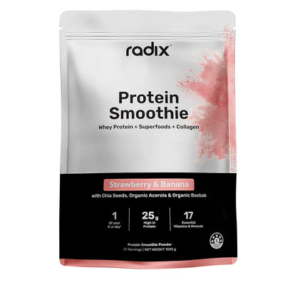 Whey Protein Smoothie - Strawberry & Banana / Bulk Bag