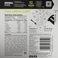 Original Meal - Thai Green Curry / 400 kcal (8 Pack)