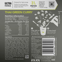 Ultra Meal - Thai Green Curry / 800 kcal (1 serving)